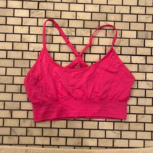 Women’s Pro Fit hot pink athletic bra sz M